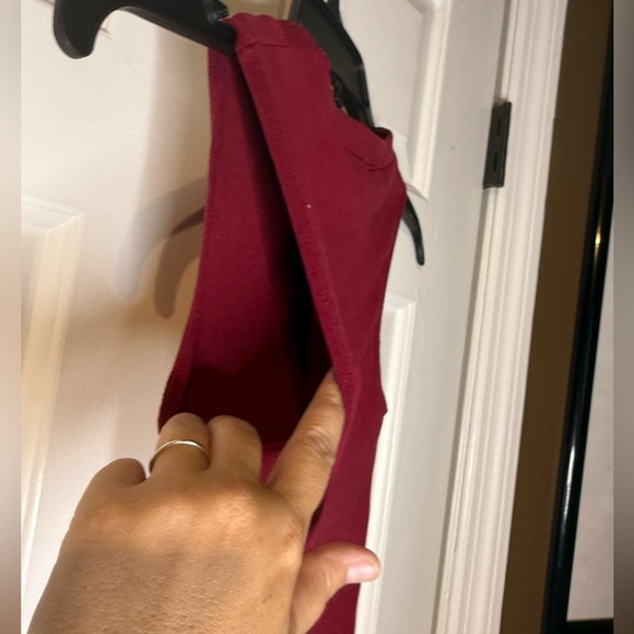 Chic Sleeveless Maroon Bodysuit - Picture 8 of 9